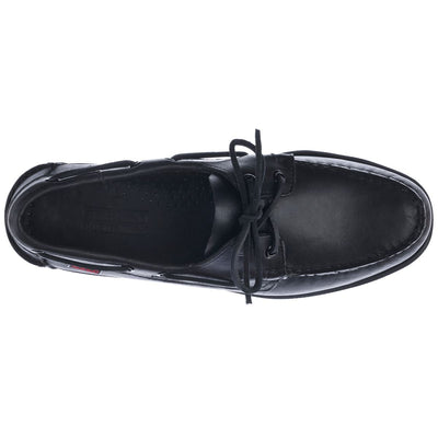 Bateau/Docksides Noir - Chaussures Pirotais 