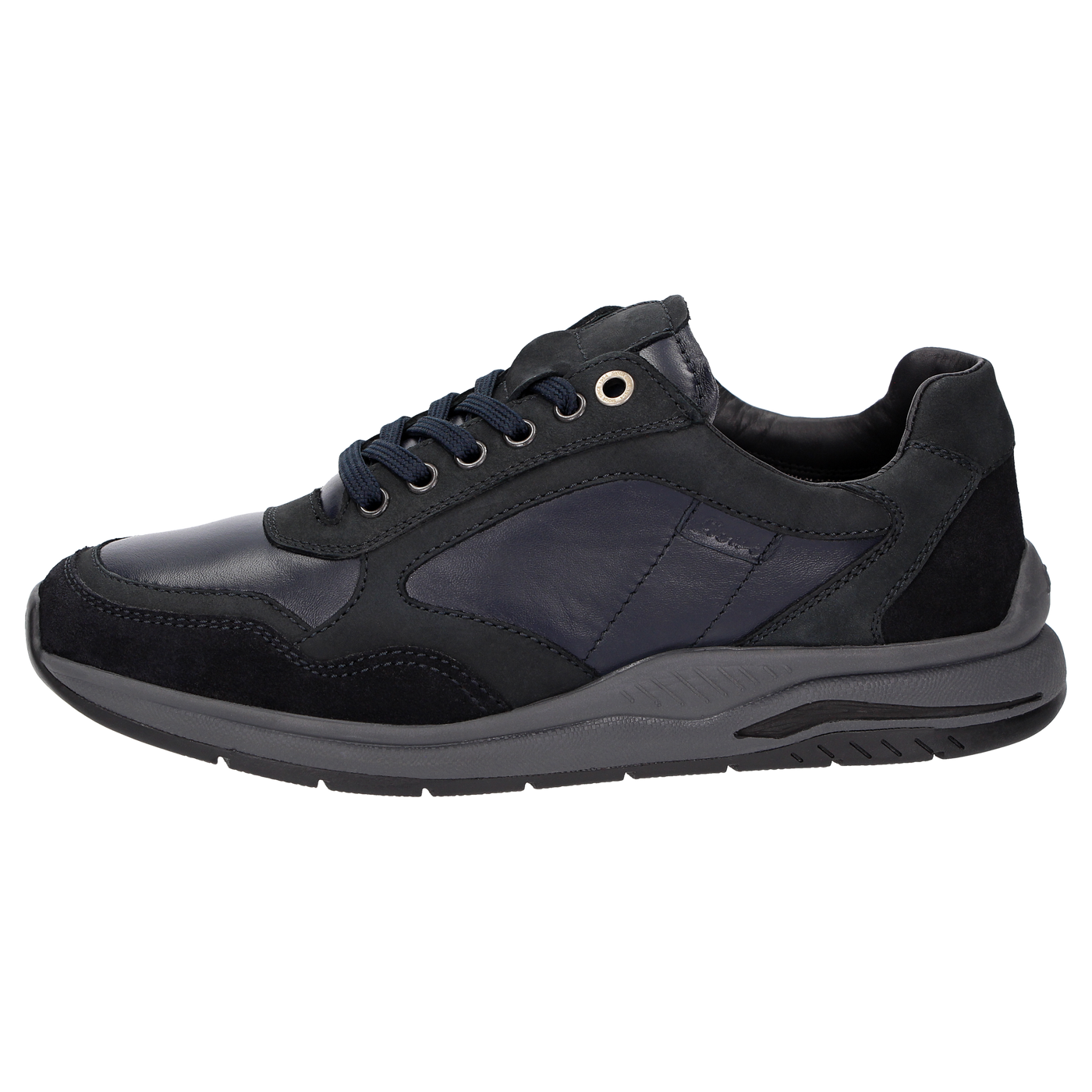 Turibio 713 Cuir nubuck bleu foncé
