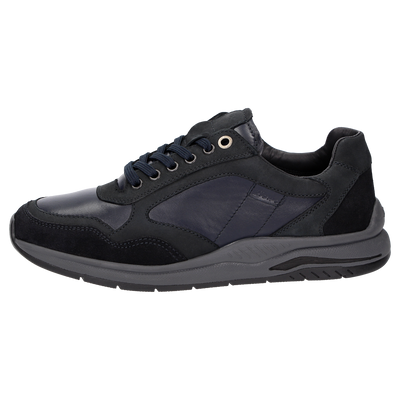Turibio 713 Cuir nubuck bleu foncé