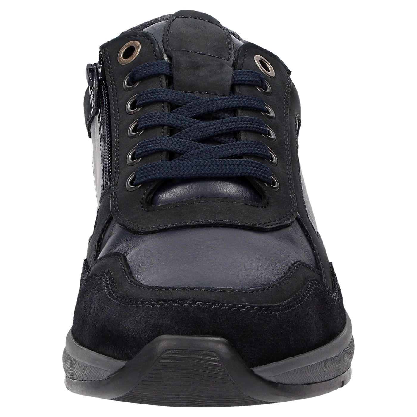 Turibio 713 Cuir nubuck bleu foncé