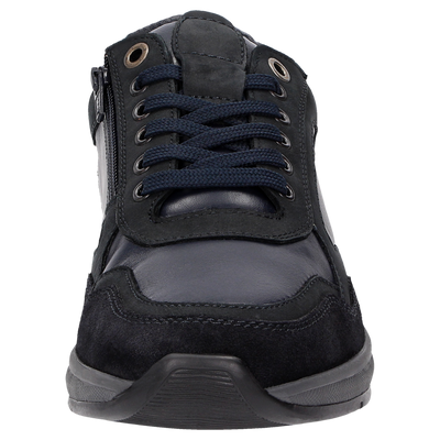 Turibio 713 Cuir nubuck bleu foncé