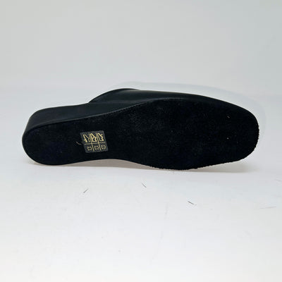 2806 Mules cuir Noir