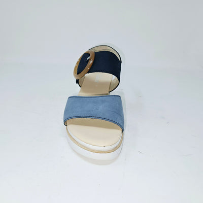 64.645 Nubuck Jeans bleu