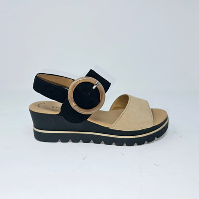 64.645 Nubuck Caramel Noir