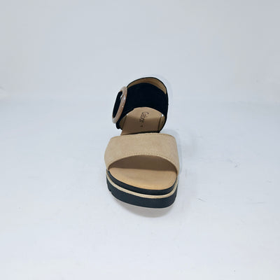 64.645 Nubuck Caramel Noir