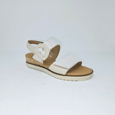 62.752 Cuir Irisé Blanc
