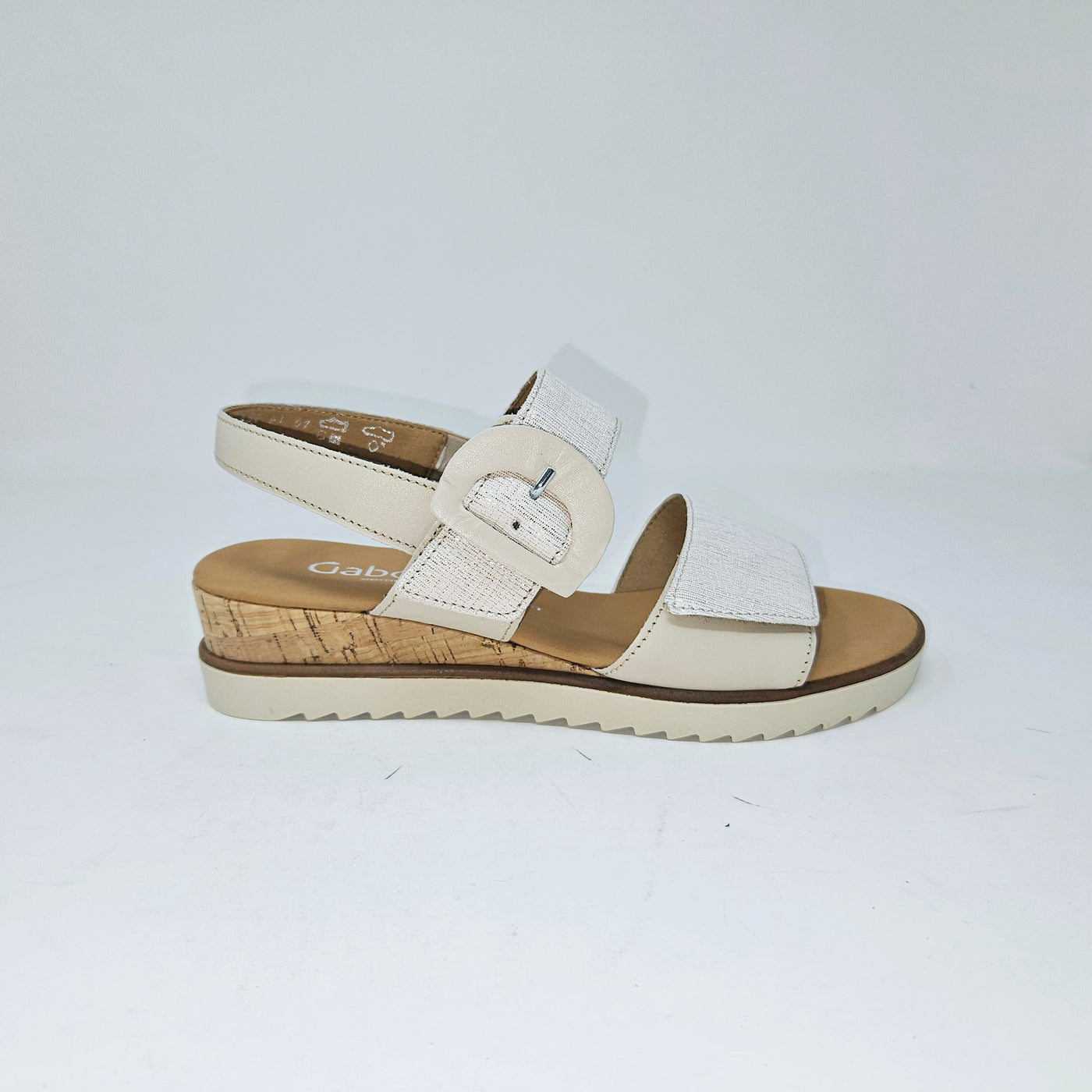 62.752 Cuir Irisé Blanc