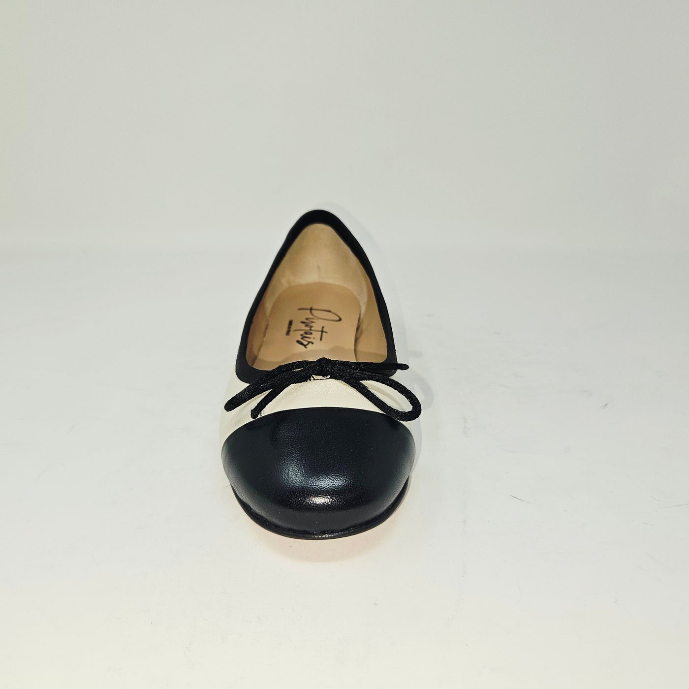 Barbara Cuir Beige Noir