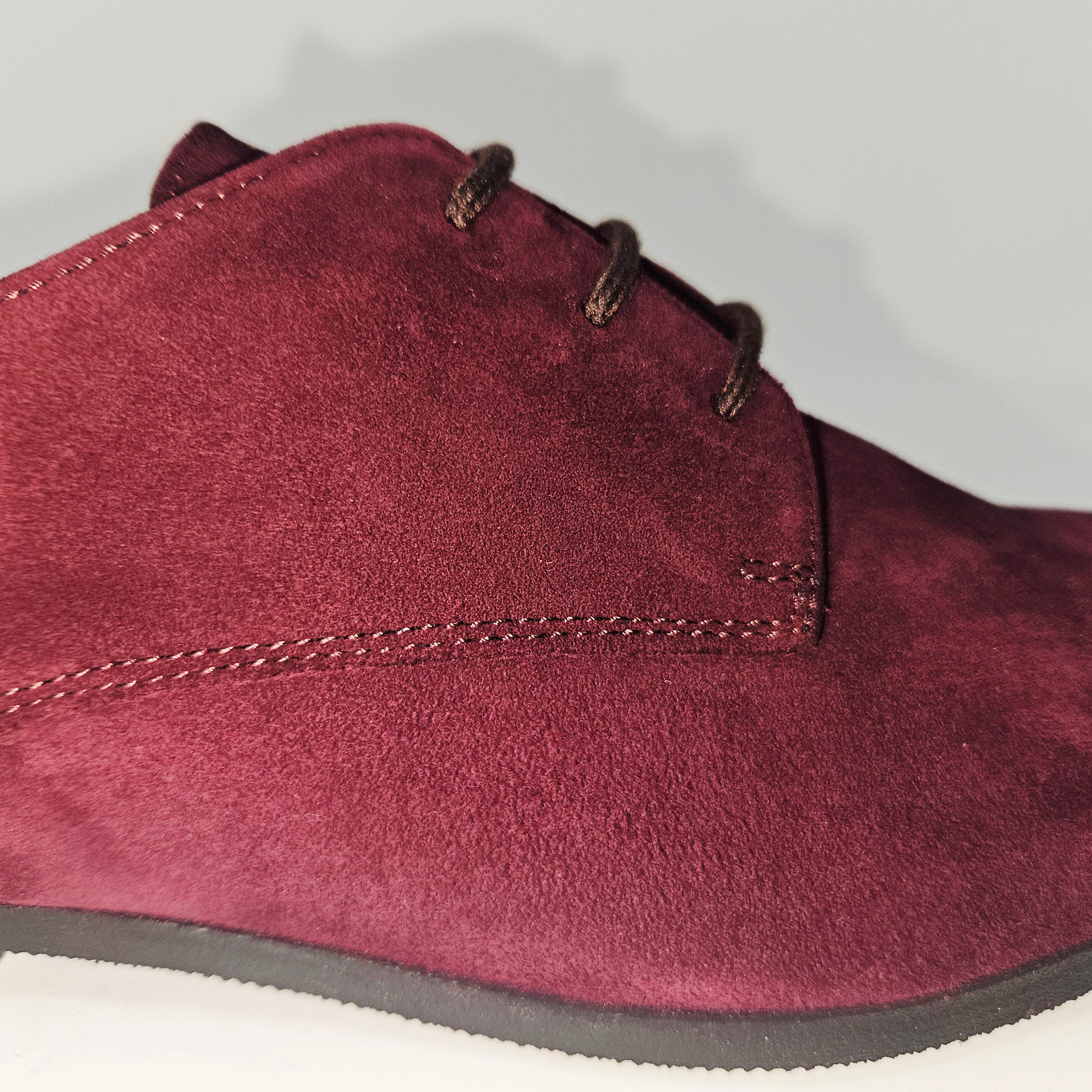 Clemence Nubuck Bordeaux