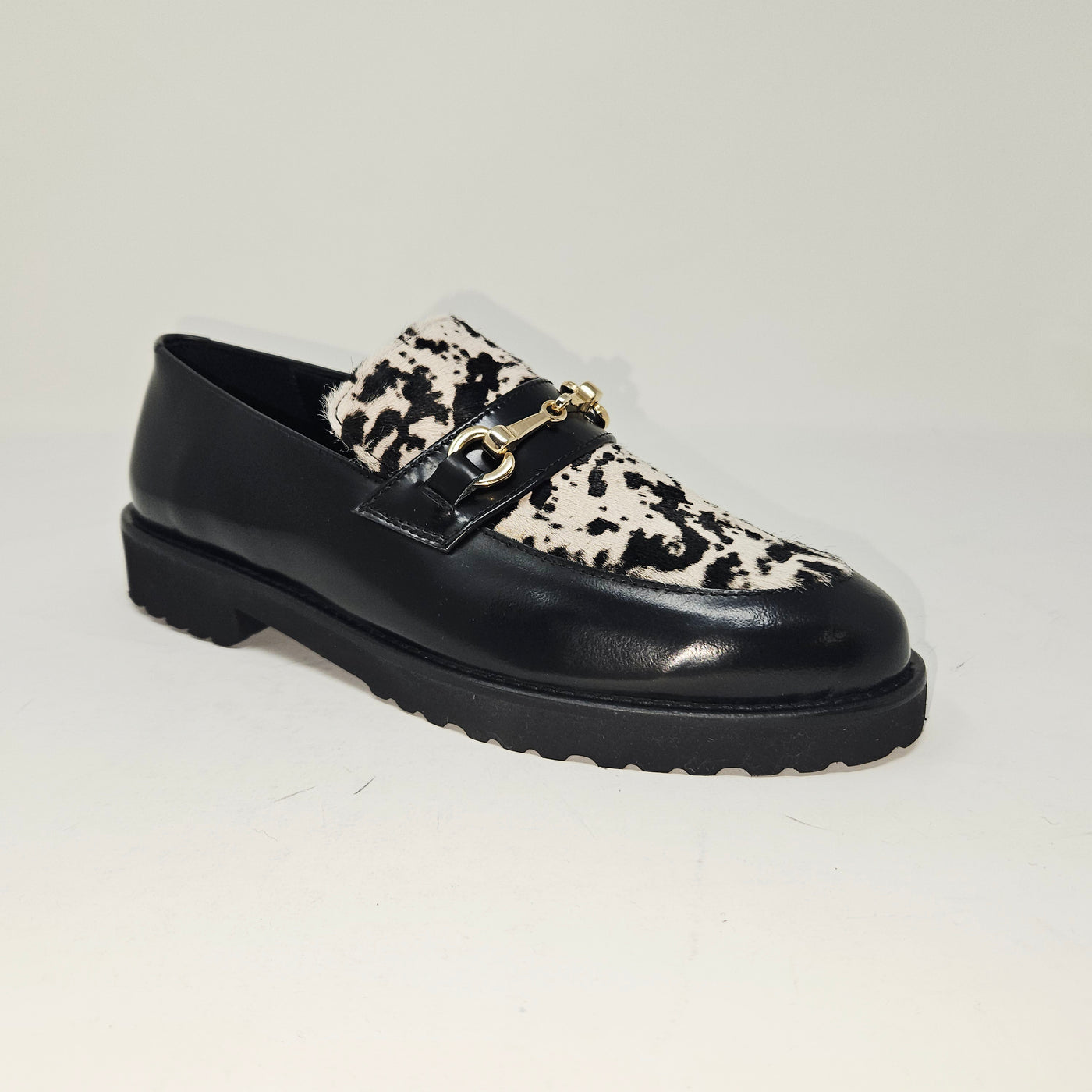 Caroline Cuir Noir/Fant