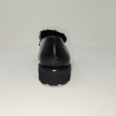 Caroline Cuir Noir/Fant