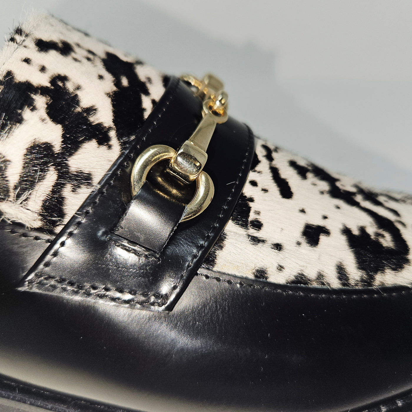 Caroline Cuir Noir/Fant