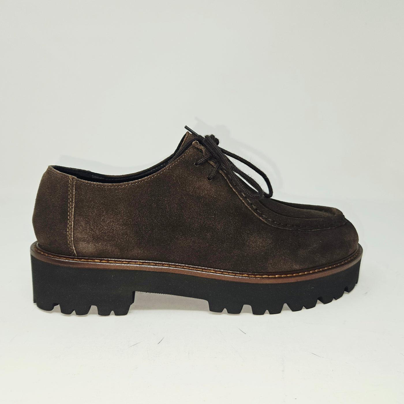 Claire Corinne Nubuck Marron