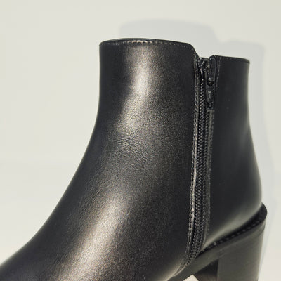 Anais cuir noir sans boucle