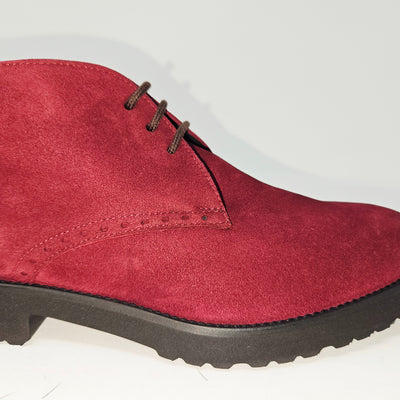 Charlotte Nubuck Bordeaux