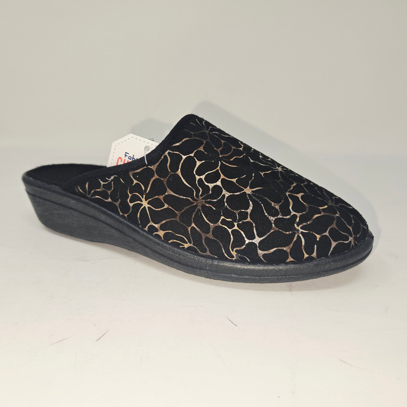 Lab2559 mule Noir et Doré