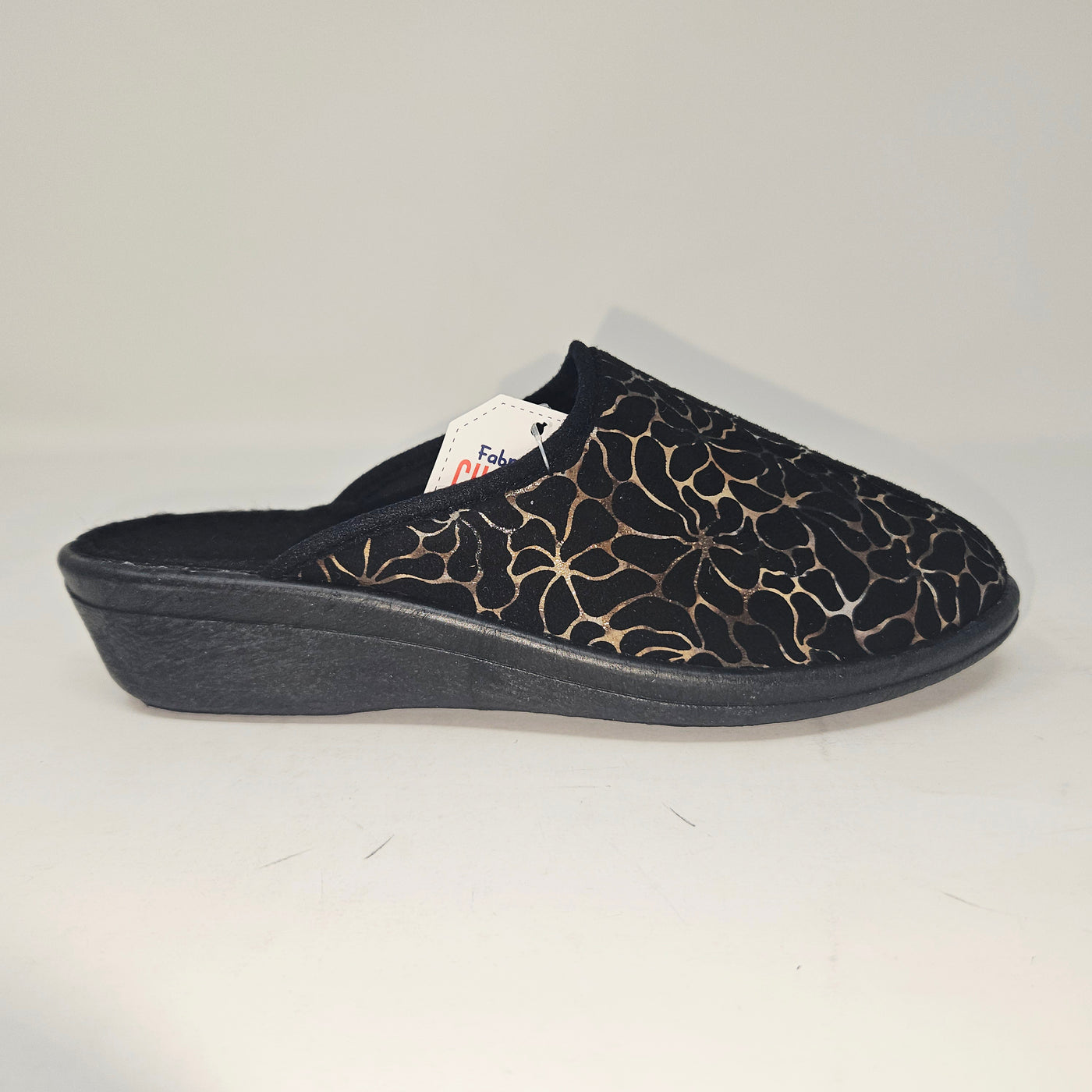 Lab2559 mule Noir et Doré