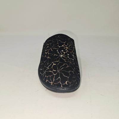 Lab2559 mule Noir et Doré