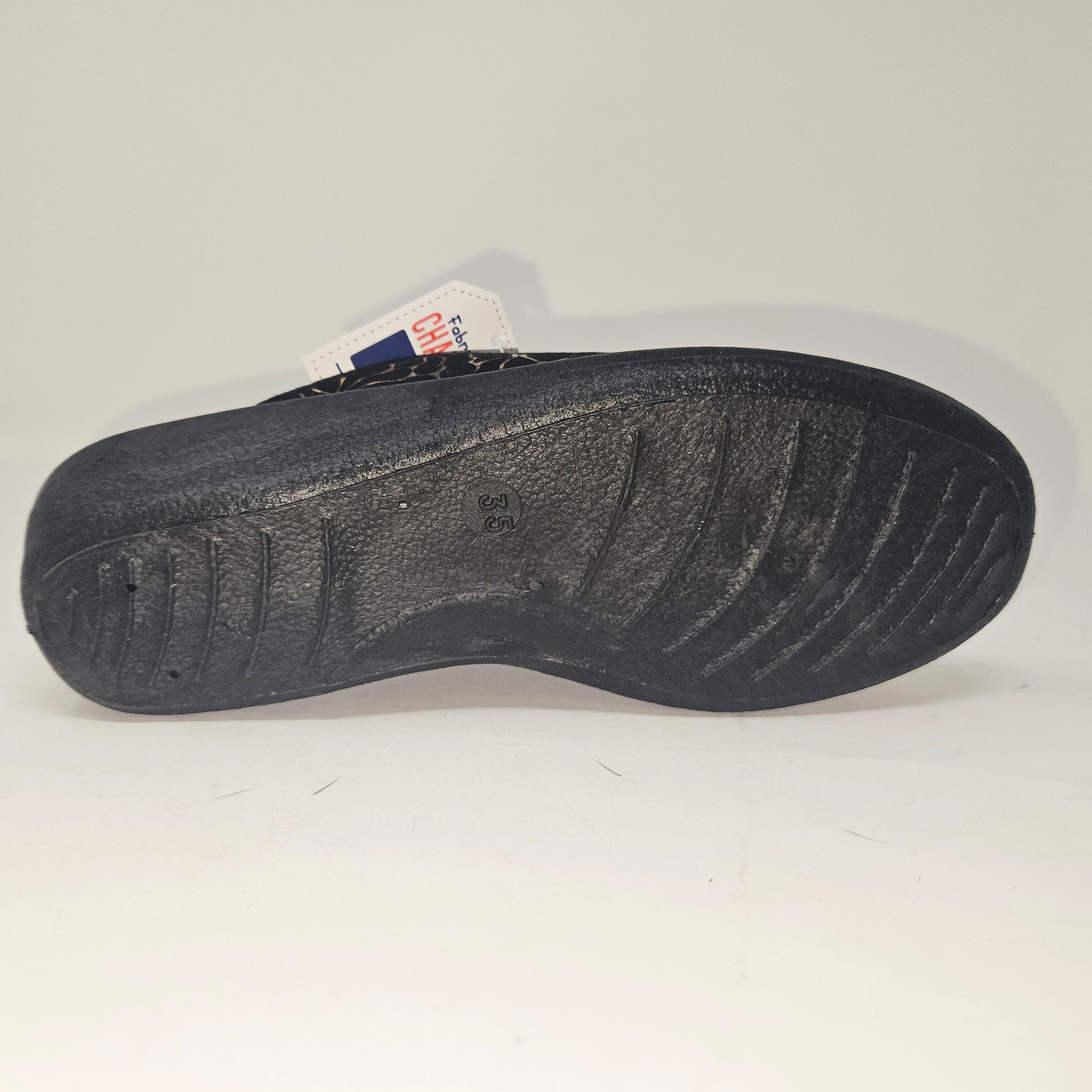 Lab2559 mule Noir et Doré