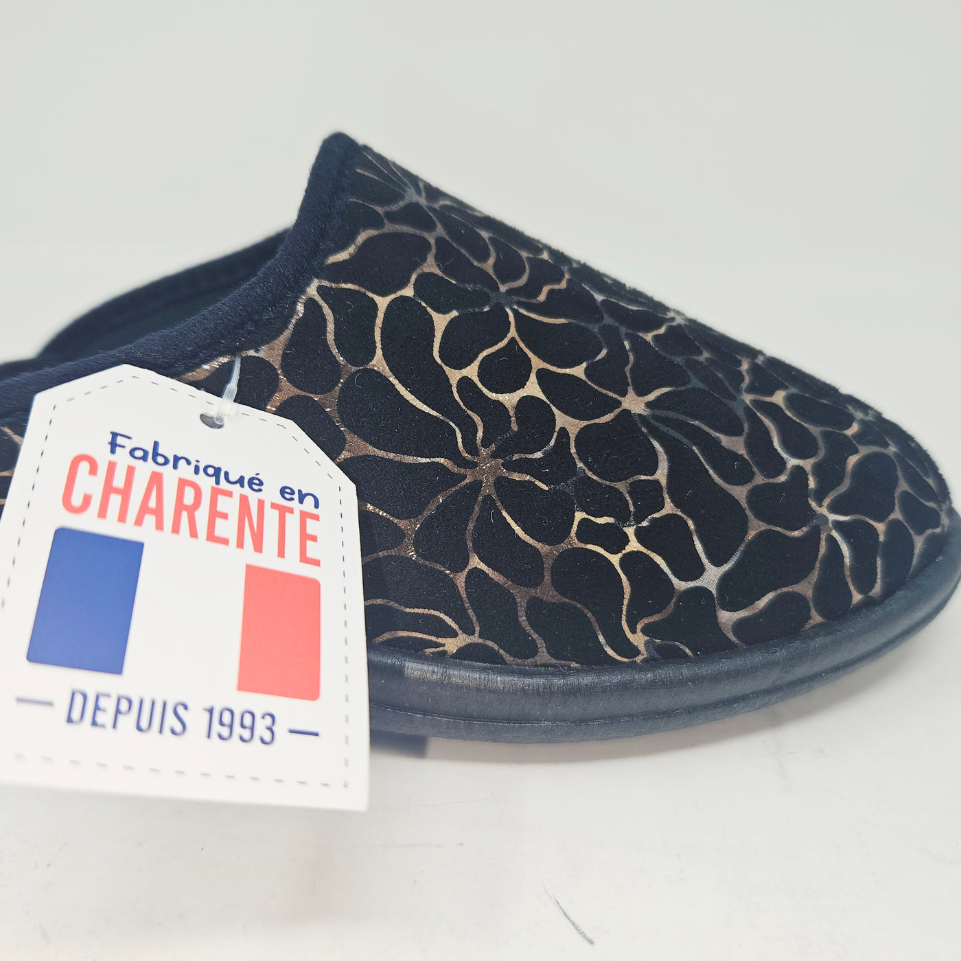 Lab2559 mule Noir et Doré