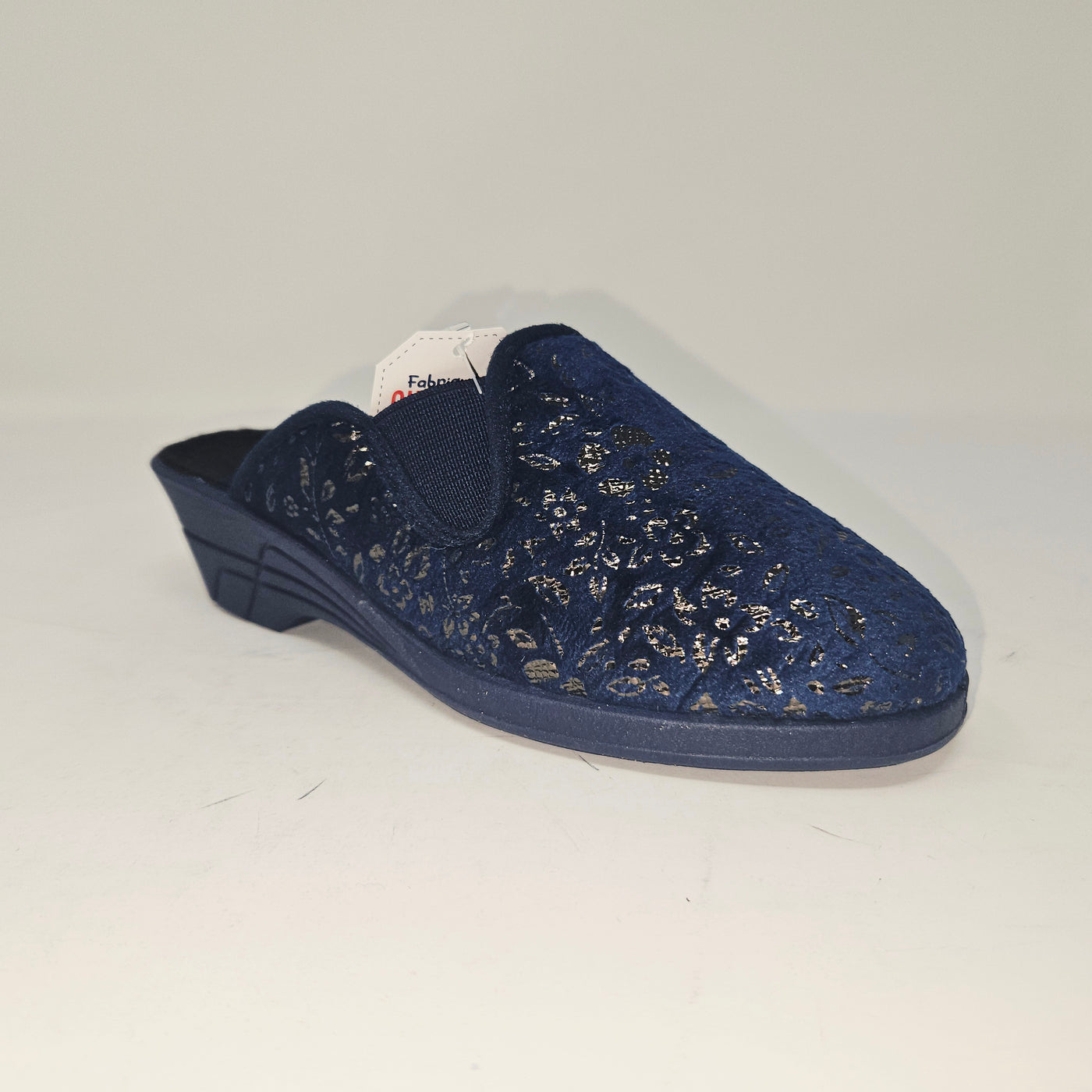 Lab2558 mule Bleu Or