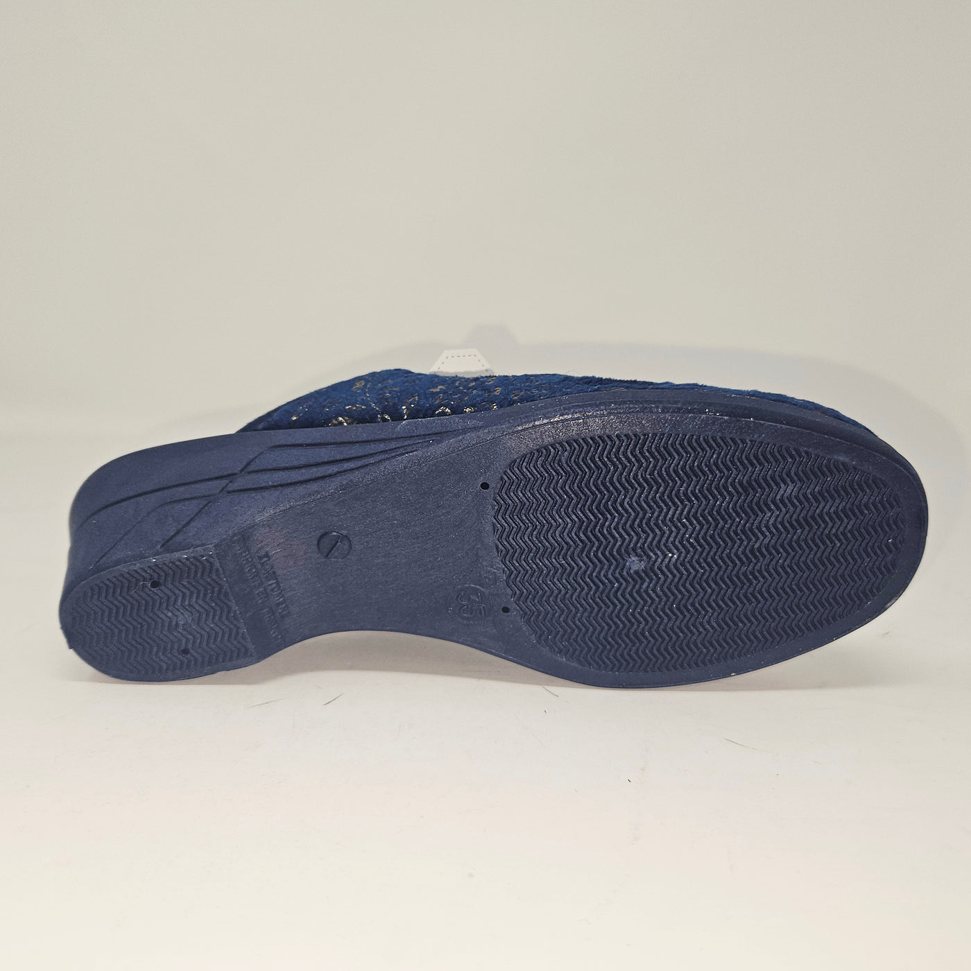 Lab2558 mule Bleu Or