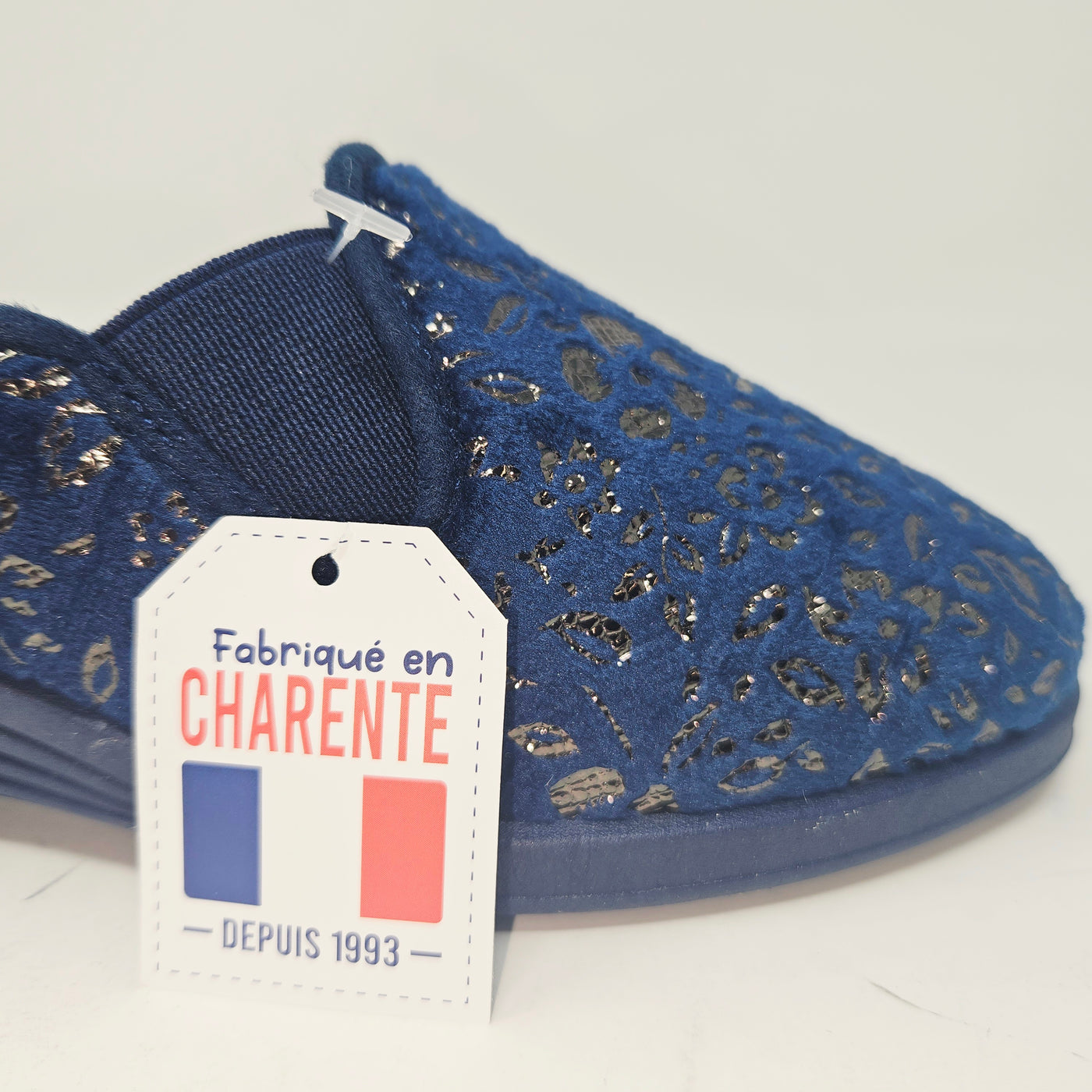 Lab2558 mule Bleu Or