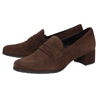 Fendrina nubuck Marron
