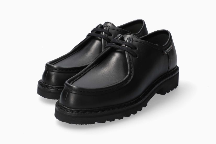 Peppo cuir lisse Noir