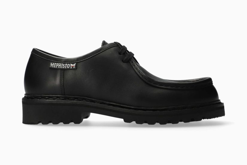 Peppo cuir lisse Noir