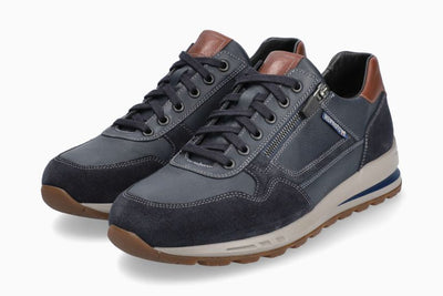 Bradley Cuir/Nubuck Mure Bleu