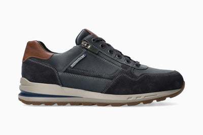 Bradley Cuir/Nubuck Mure Bleu