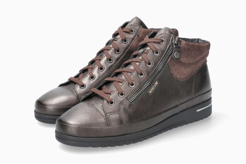 Julie Bronze cuir grainé