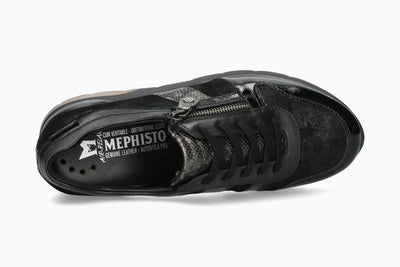 Elisia Noir cuir nubuck