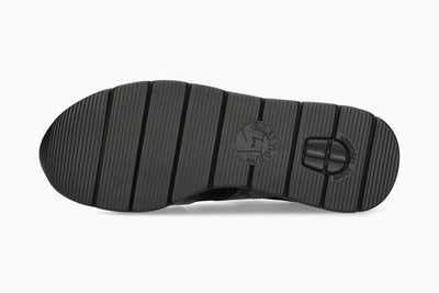Elisia Noir cuir nubuck
