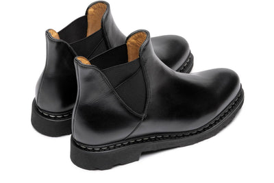 Valdaine Cuir Noir 186212 - Chaussures Pirotais 