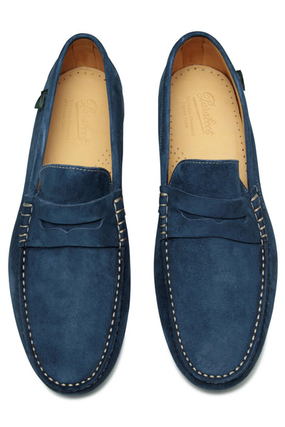 Cabrio Nubuck Bleu 171444 - Chaussures Pirotais 